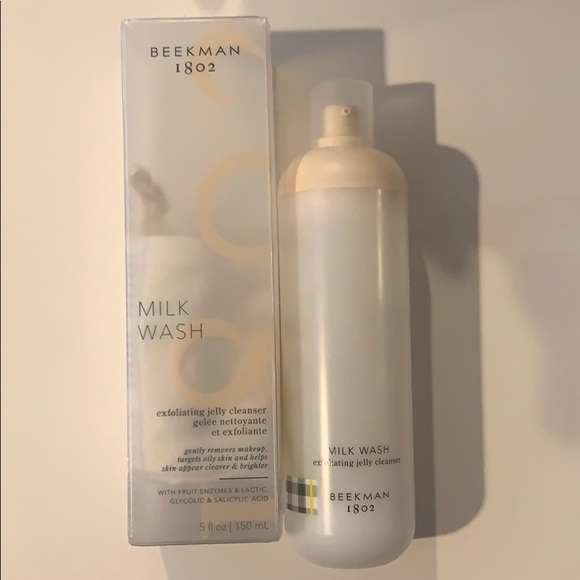 beekman 1802 milk wash exfoliating jelly cleanser